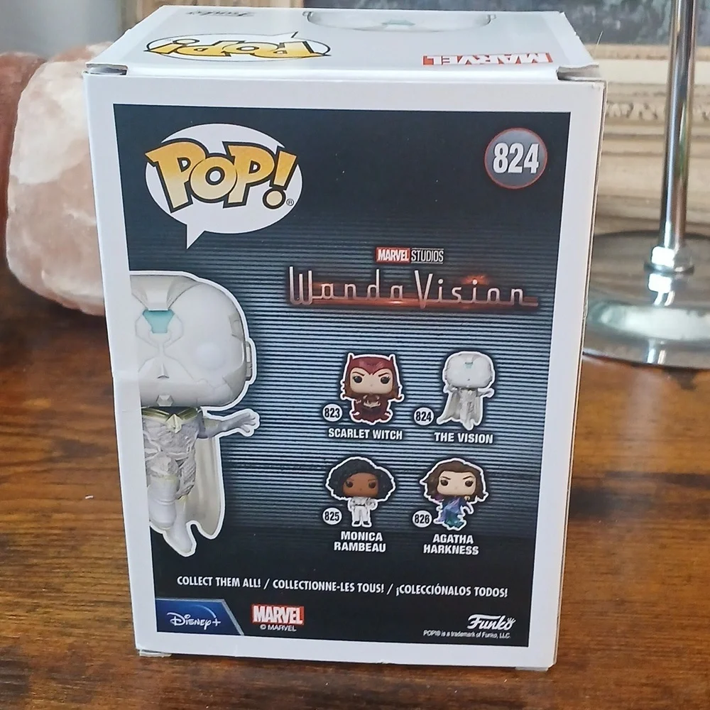 Funko Pop! The Vision White and Gray Figure - Picture 5 of 7
